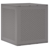 Storage Box Light Grey 55 x 53 x 57 cm Polypropylene