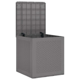 Storage Box Light Grey 55 x 53 x 57 cm Polypropylene