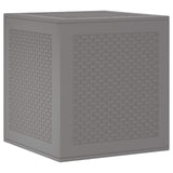 Storage Box Light Grey 55 x 53 x 57 cm Polypropylene
