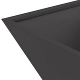 Garden Bowl Planter Black 35 x 35 x 15 cm Steel