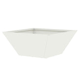 Garden Bowl Planter White 35 x 35 x 15 cm Steel
