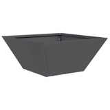 Garden Bowl Planter Anthracite 35 x 35 x 15 cm Steel