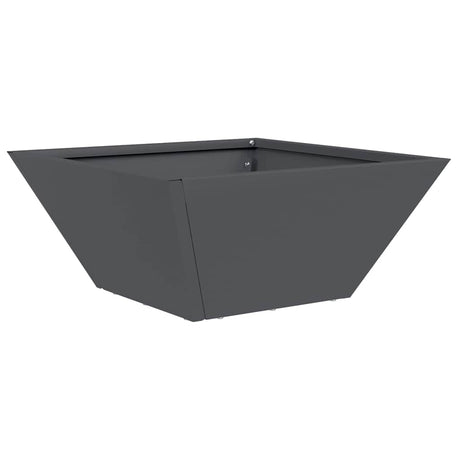 Garden Bowl Planter Anthracite 35 x 35 x 15 cm Steel