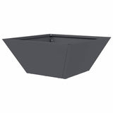 Garden Bowl Planter Anthracite 35 x 35 x 15 cm Steel
