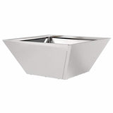 Garden Bowl Planter 5 pcs Silver 35 x 35 x 15 cm