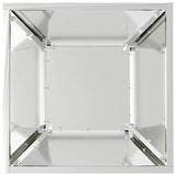 Garden Bowl Planter Silver 35 x 35 x 15 cm Galvanised steel