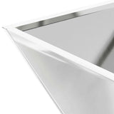 Garden Bowl Planter 5 pcs Silver 35 x 35 x 15 cm