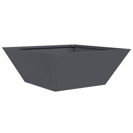 Garden Bowl Planter Anthracite 40 x 40 x 15 cm Steel