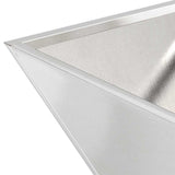 Garden Bowl Planter Silver 40 x 40 x 15 cm Stainless steel