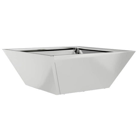 Garden Bowl Planter Silver 40 x 40 x 15 cm Galvanised steel