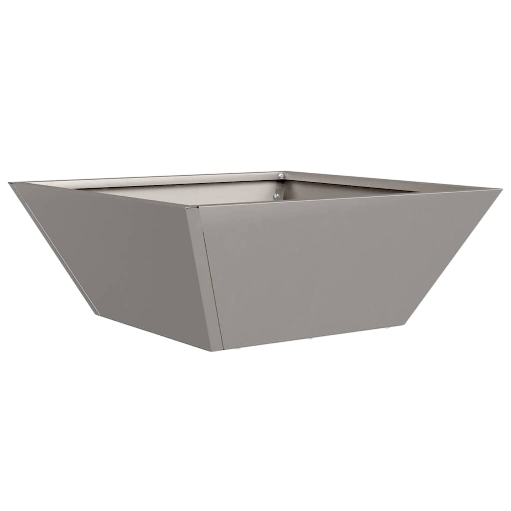 Garden Bowl Planter Rusty 40 x 40 x 15 cm Weathering steel