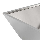 Garden Bowl Planter 5 pcs Silver 50 x 50 x 15 cm