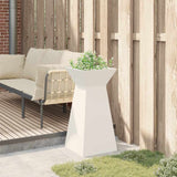 Pillar Planter White 35 x 35 x 73 cm Steel