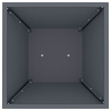 Pillar Planter Anthracite 35 x 35 x 73 cm Steel