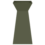 Pillar Planter 2 pcs Olive 35 x 35 x 73 cm Steel