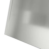 Pillar Planter Silver 35 x 35 x 73 cm Steel