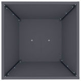 Pillar Planter Anthracite 40 x 40 x 100 cm Steel