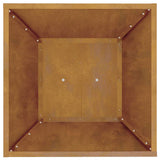 Pillar Planter Silver 40 x 40 x 100 cm Steel