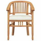 Garden Chairs 2 pcs Brown 63 x 58 x 89 cm Solid teak wood