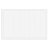 Garden Table White 150 x 100 x 73 cm Poly Rattan