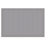 Garden Table Light grey 150 x 100 x 73 cm Poly Rattan