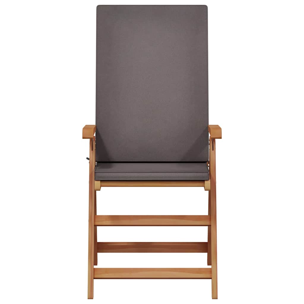 Garden Chair 4 pcs Brown 57 x 71.5 x 104cm Solid Teak wood