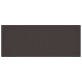 Garden Table Brown 250 x 100 x 73 cm Poly Rattan