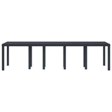 Garden Table Anthracite 300 x 100 x 73 cm Poly Rattan