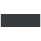 Garden Table Anthracite 300 x 100 x 73 cm Poly Rattan