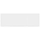 Garden Table White 300 x 100 x 73 cm Poly Rattan