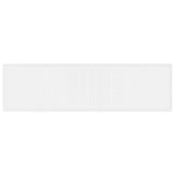 Garden Table White 350 x 100 x 73 cm Poly Rattan