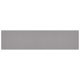 Garden Table Light grey 400 x 100 x 73 cm Poly Rattan