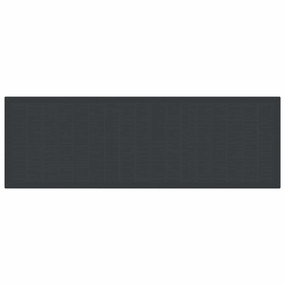 Garden Dining Set 13 pcs Anthracite Synthetic rattan