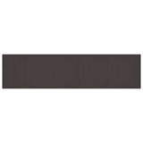 Garden Dining Set with Cushions with Cushion 17 pcs Brown PP