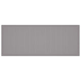 Garden Dining Set 9 pcs Light Grey Polt rattan