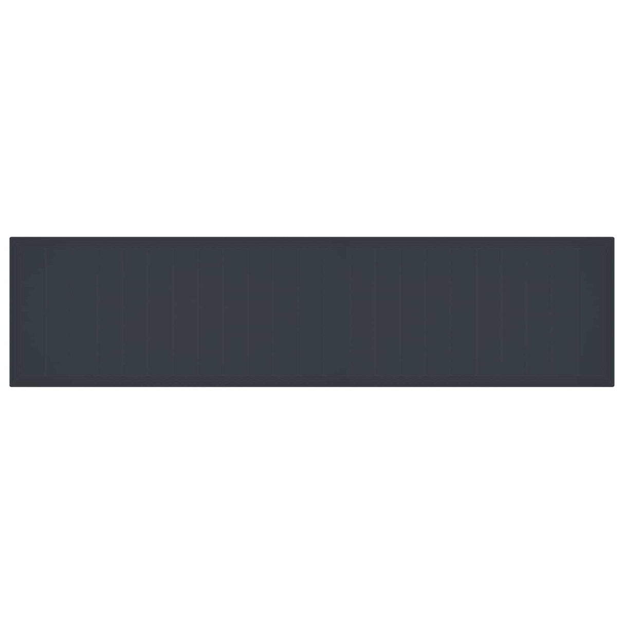 Garden Dining Set with Cushions 15 pcs Anthracite PP