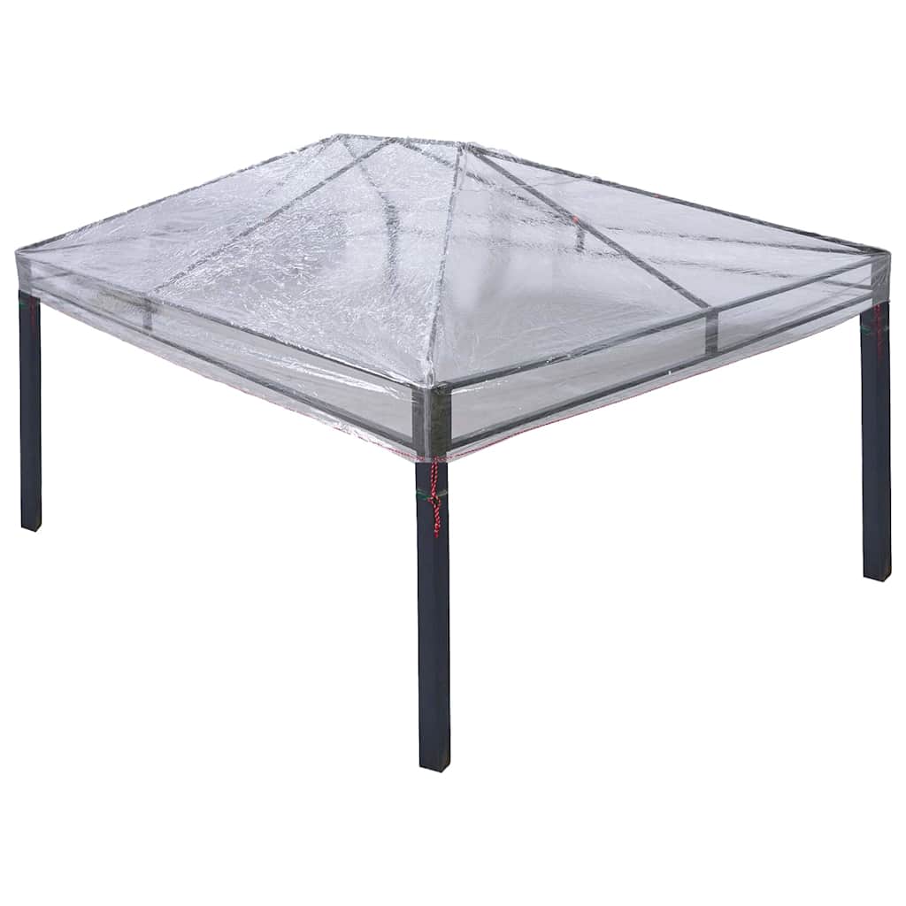 Gazebo Cover Replacement Transparent 400 x 300 x 32 cm PVC