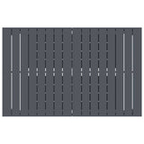 Garden Dining Set 9 pcs Steel