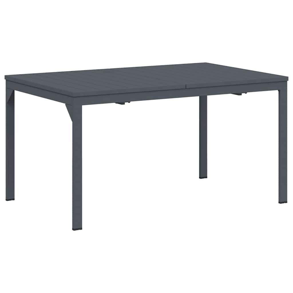 Garden Dining Set 9 pcs Steel