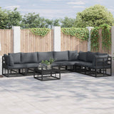 Garden Sofa Set with Cushion 7 pcs