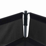 Garden Sofa Set with Cushion 8 pcs Anthracite Steel