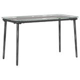 Garden Furniture Set with Cushion 4 pcs Black, Anthracite