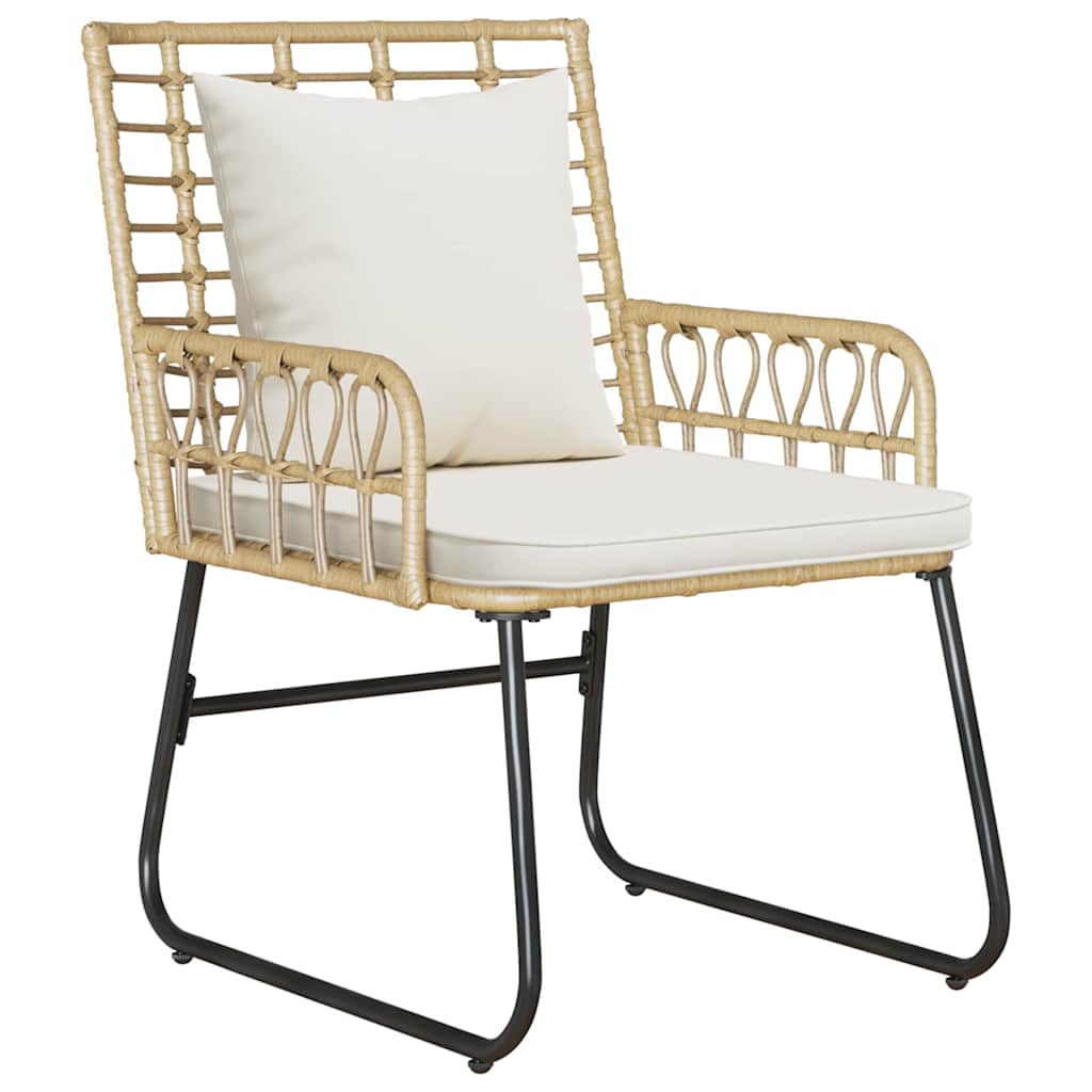 Garden Furniture Set with Cushion 4 pcs Black, Anthracite