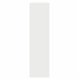 Parcel Drop Box with Storage White 44 x 22 x 82 cm Steel