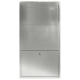 Parcel Drop Box Silver 44 x 22 x 82 cm Galvanised Steel