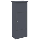 Parcel Drop Box Anthracite 44.5 x 29 x 110.5 cm Steel
