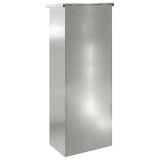 Parcel Drop Box Black 44.5 x 29 x 110.5 cm Galvanised steel