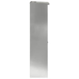 Parcel Drop Box Black 44.5 x 29 x 110.5 cm Galvanised steel
