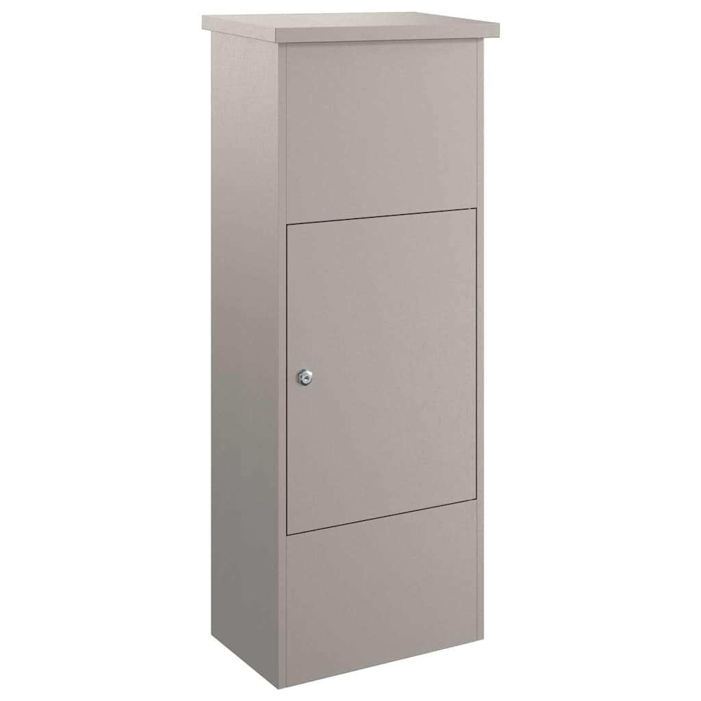 Parcel Drop Box Rusty 44.5 x 29 x 110.5 cm Weathering steel