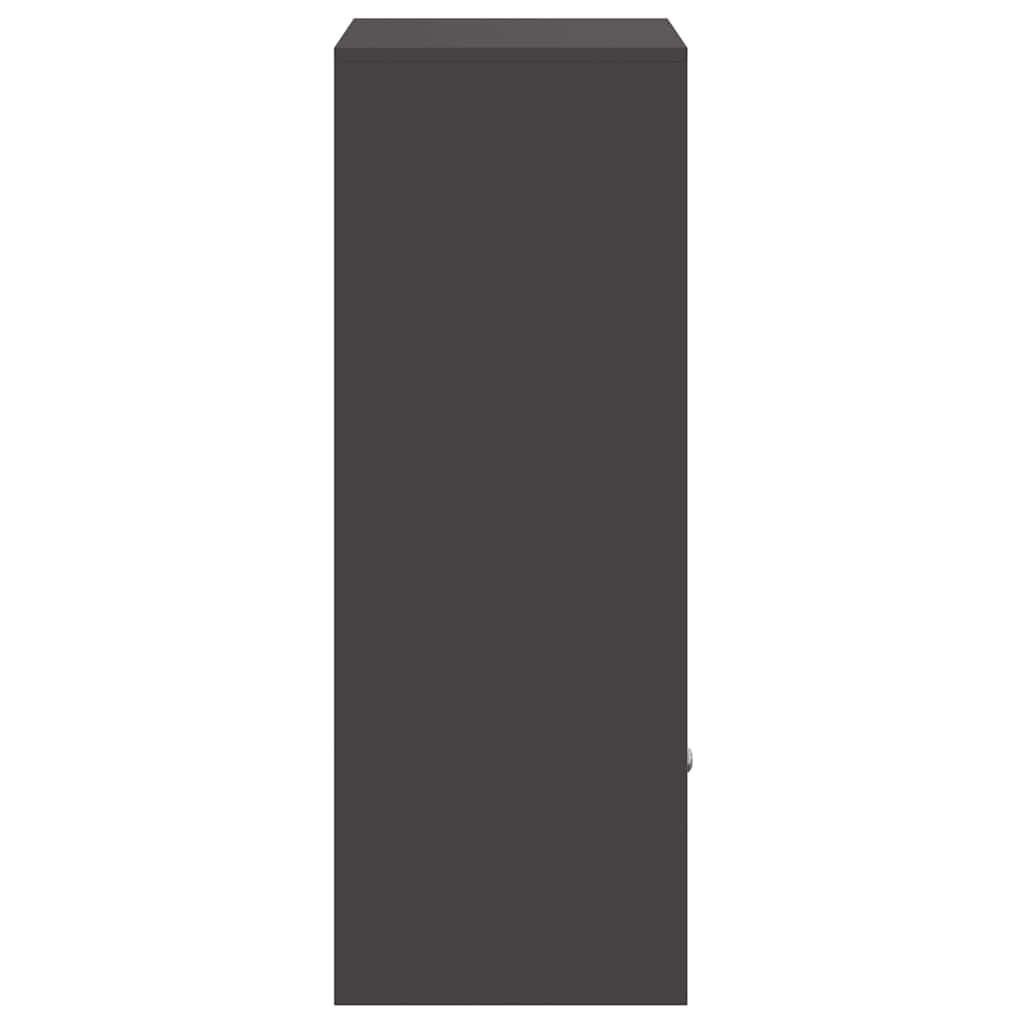 Parcel Drop Box Black 41 x 38 x 103 cm Steel